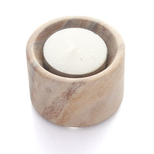 Load image into Gallery viewer, SAVON Stone Incense Stick Holder Burner Candle Stand Round Modern Minimalist Geometric Art Deco