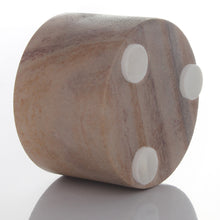 Load image into Gallery viewer, SAVON Stone Incense Stick Holder Burner Candle Stand Round Modern Minimalist Geometric Art Deco