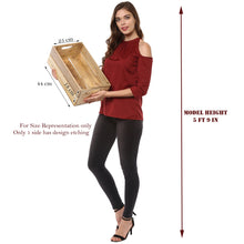 Load image into Gallery viewer, Rustic Wooden Storage Crate Organizer Large Black