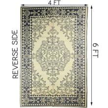 Load image into Gallery viewer, SAVON Outdoor Mat Plastic Persian Design Waterproof Foldable Chatai, 4x6