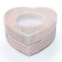 Load image into Gallery viewer, SAVON Pink Heart Shaped tealight Holder Incense Stick Burner Decorative Centerpiece Votive Plastic Free