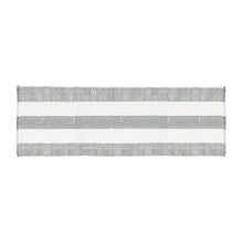 Load image into Gallery viewer, Cotton Flatweave Area Rug Woven Black And White Argyle 1160