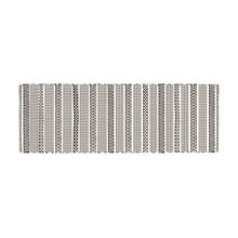Load image into Gallery viewer, Cotton Area Rug Woven Black White Geometric Boho 1164