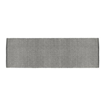 Load image into Gallery viewer, Cotton Flatweave Area Rug Woven Black and White Argyle 1184