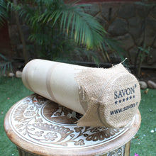 Load image into Gallery viewer, Jute Table Runner with 6 Table Mats 6 Cutlery Holders Rustic 13 Piece Set