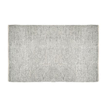 Load image into Gallery viewer, Hand Wool Area Rug Gray Woven Straw Weave Pattern 1200