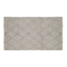 Load image into Gallery viewer, Hand Woven Wool Area Rug Footmat Doormat Woven Brown Long Harlequin 1204
