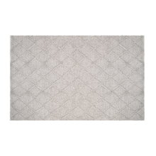 Load image into Gallery viewer, Hand Woven Wool Area Rug Footmat Doormat Woven Brown Long Harlequin 1204