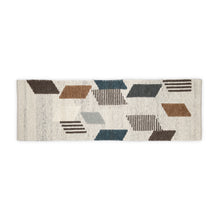 Load image into Gallery viewer, Hand Wool Area Rug Woven Geometric Modern Abstract 1220