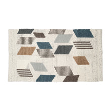 Load image into Gallery viewer, Hand Wool Area Rug Woven Geometric Modern Abstract 1220