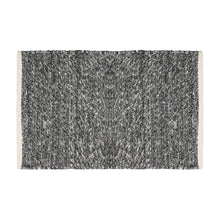 Load image into Gallery viewer, Hand Woven Wool Area Rug Woven Solid Gray 1240
