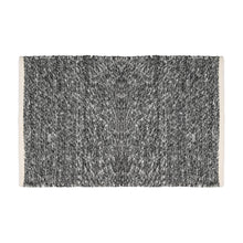 Load image into Gallery viewer, Hand Woven Wool Area Rug Woven Solid Gray 1240
