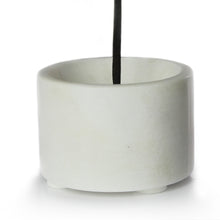 Load image into Gallery viewer, SAVON Stone Incense Stick Holder Burner Candle Stand Round Modern Minimalist Geometric Art Deco