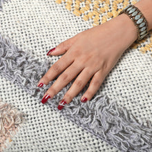 Load image into Gallery viewer, Hand Wool Area Rug Woven Stripes Gray Light Brown 1208