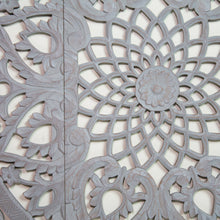 Load image into Gallery viewer, Wooden Wall Art Hanging Headboard Mural Releif Carved 48 inches