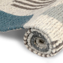 Load image into Gallery viewer, Hand Wool Area Rug Woven Geometric Modern Abstract 1220