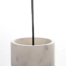 Load image into Gallery viewer, SAVON Stone Incense Stick Holder Burner Candle Stand Round Modern Minimalist Geometric Art Deco