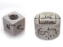 Load image into Gallery viewer, SAVON Stone Incense Holder for Stick Cones Frankincense Palo Santo Round Elephant( brown)