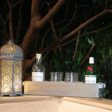 Load image into Gallery viewer, Serving Tray for Glasses Bottles Bar Planter Centerpiece 15 inch Narrow