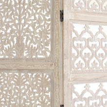 Load image into Gallery viewer, Wooden Room Divider Partition 3 Panels Foldable 6 x 5 Feet