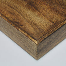 Load image into Gallery viewer, Extra Large Serving Tray Wooden Tea Coffee Breakfast 24 x 17 inches set of 3