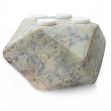 Load image into Gallery viewer, SAVON Stone Incense Stick Holder Burner Candle Stand Palo Santo Modern Minimalist Geometric Art Deco