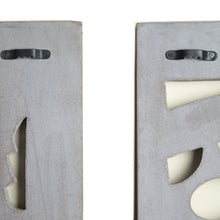 Load image into Gallery viewer, Wooden Wall Art Hanging Headboard Mural Releif Carved 48 inches