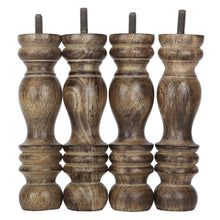 Load image into Gallery viewer, Wooden Step Stool Small Footstool footrest Table White Flowers