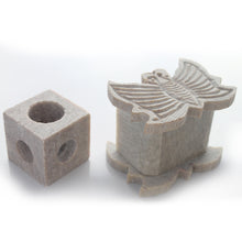 Load image into Gallery viewer, SAVON Stone Incense Holder for Stick Cones Frankincense Palo Santo Butterfly