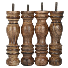 Load image into Gallery viewer, SAVON Wooden Step Stool Small Footstool footrest Table yin yang