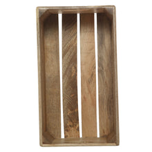 Load image into Gallery viewer, SAVON Wooden Storage Large Crate Organizer Rustic Basket Bin Box