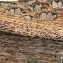 Load image into Gallery viewer, Solid Wood Side end Table Square Geometric Art Deco