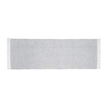Load image into Gallery viewer, Cotton Flatweave Area Rug Woven Light Gray Argyle 1180
