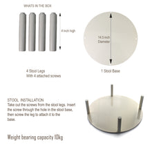 Load image into Gallery viewer, Metal Riser Stool Stand For Cakes Electronics Plants
